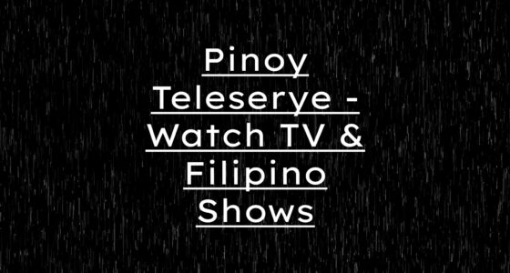 Pinoy Teleserye - Watch TV & Filipino Shows