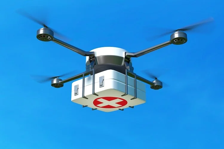 Use of drone to transport organs between cities deemed a success